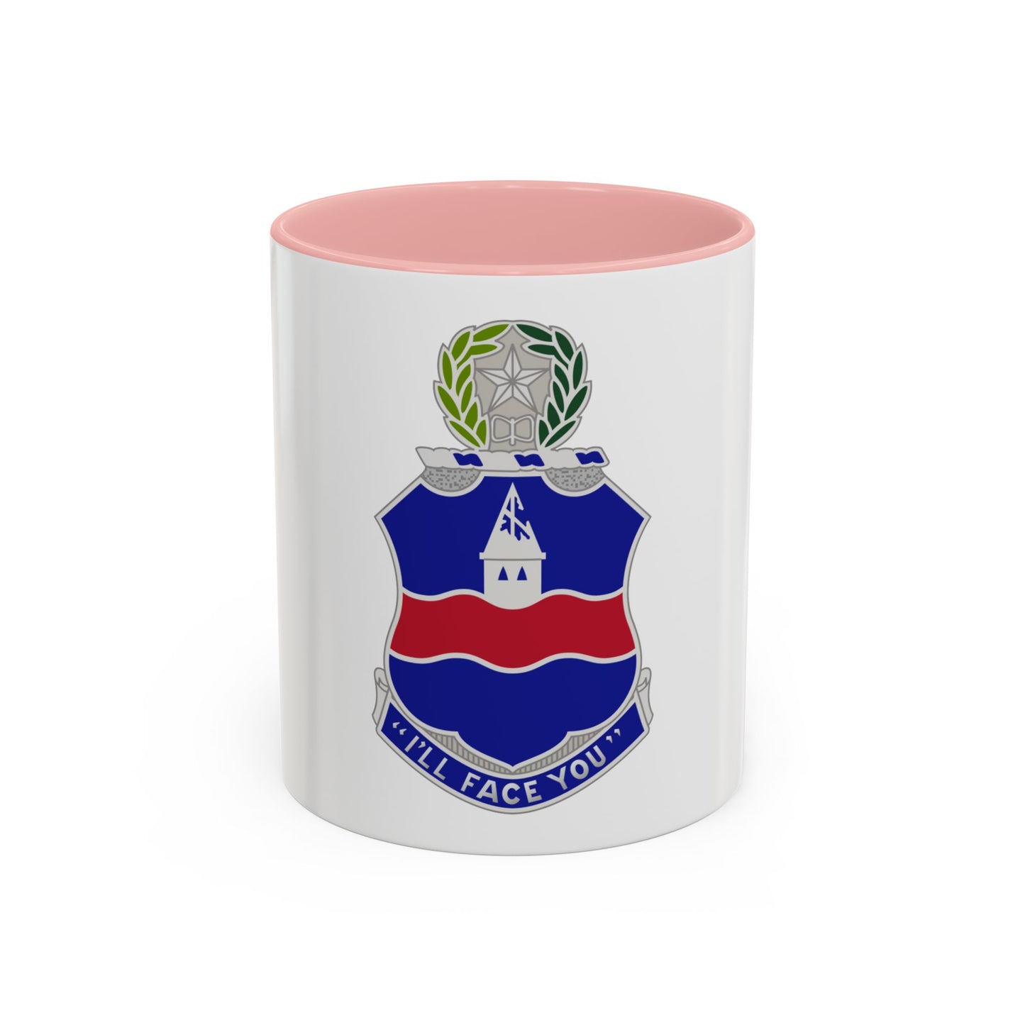 142nd Infantry Regiment (U.S. Army) Accent Coffee Mug