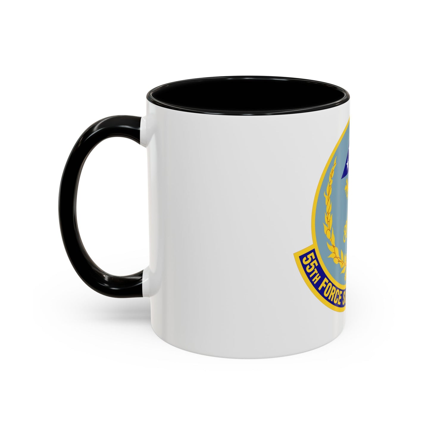 55th Force Support Squadron (U.S. Air Force) Accent Coffee Mug