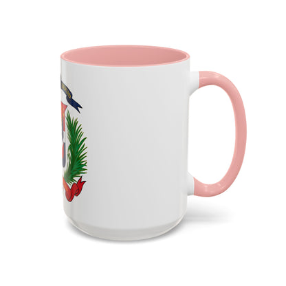 Coat of arms of the Dominican Republic - Accent Coffee Mug