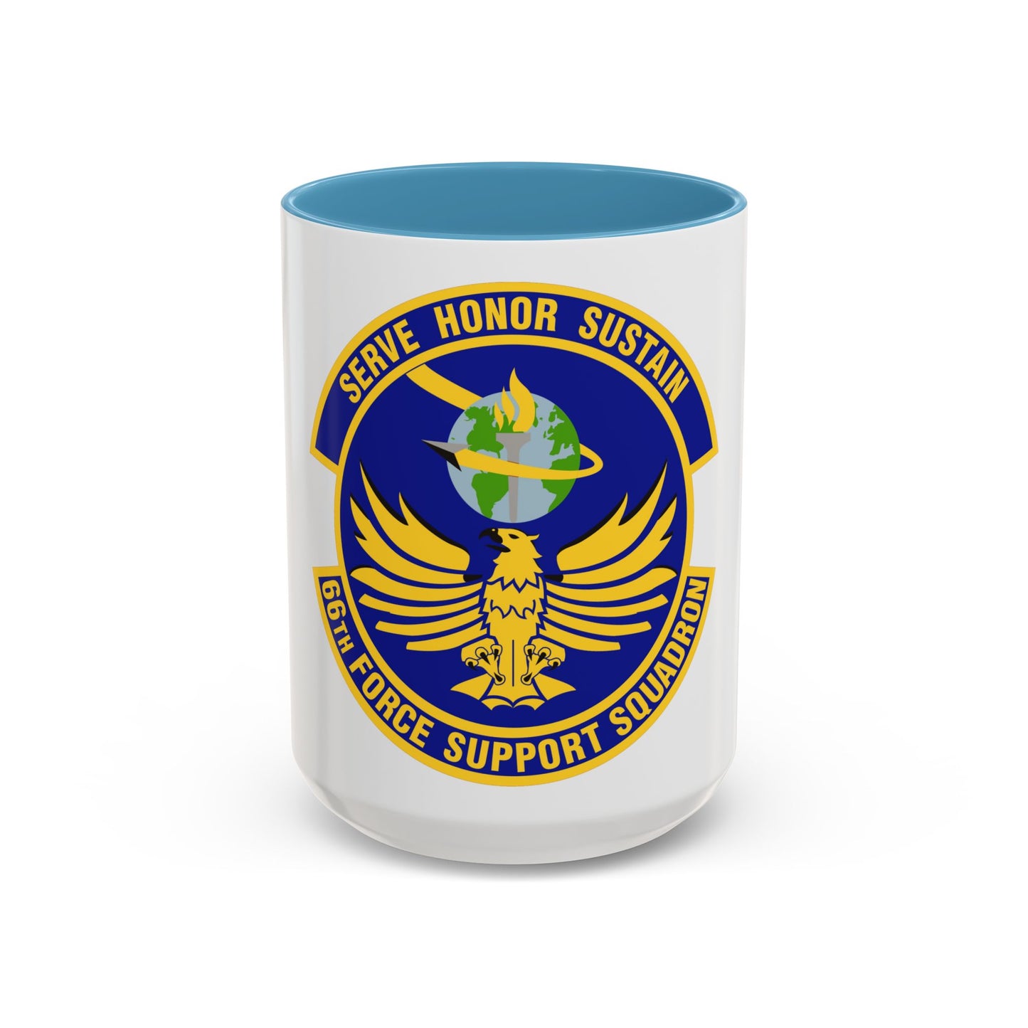 66th Force Support Squadron (U.S. Air Force) Accent Coffee Mug