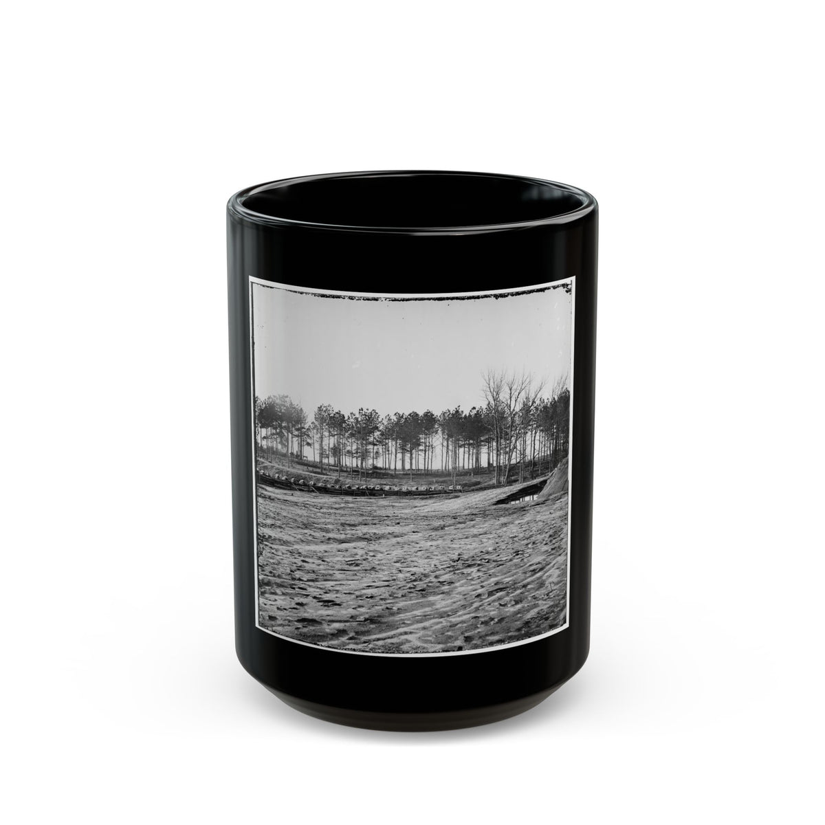 Bermuda Hundred , Virginia. View (U.S. Civil War) Black Coffee Mug