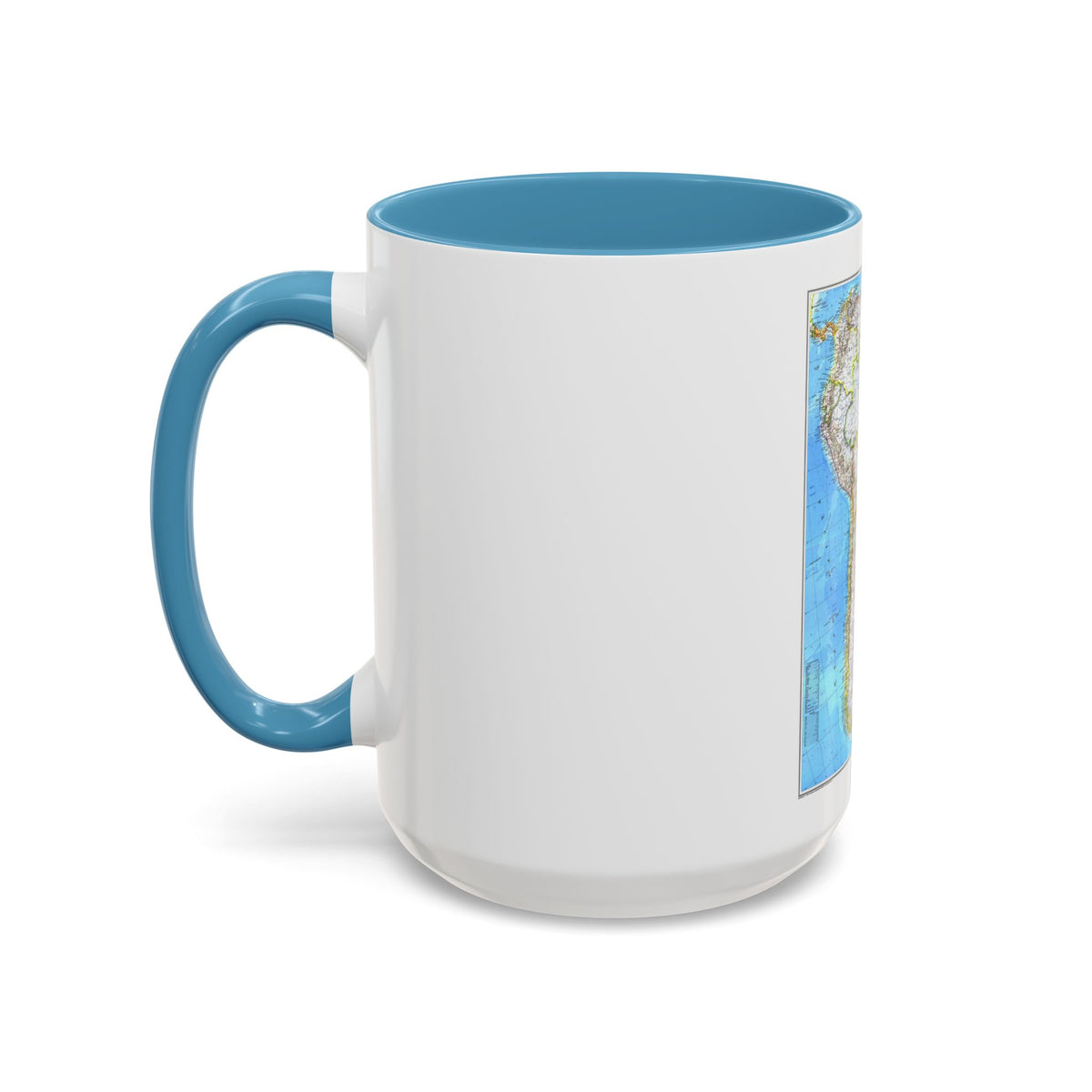 South America (1992) (Map) Accent Coffee Mug