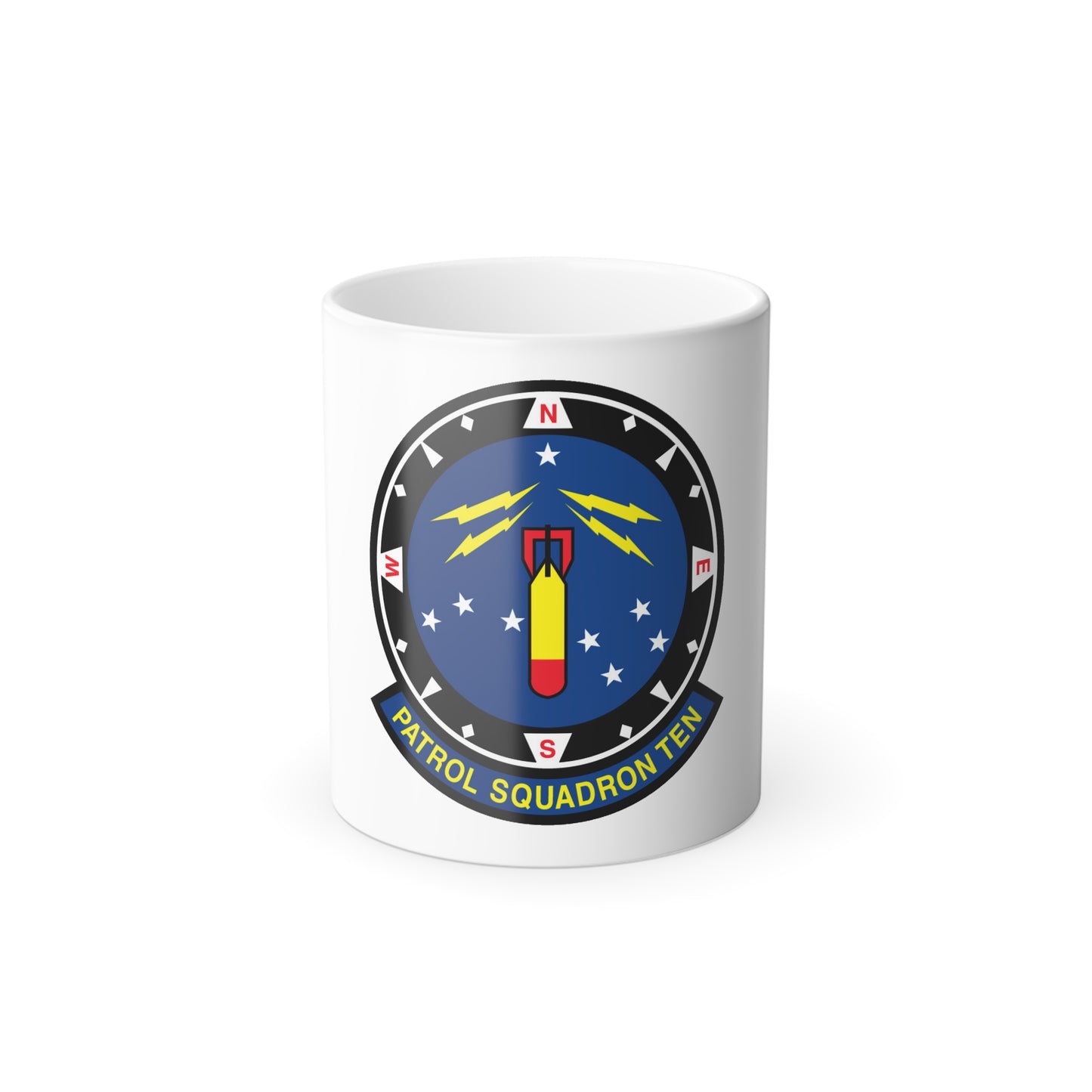 VP 10 Patrol Squadron Ten (U.S. Navy) Color Changing Mug 11oz