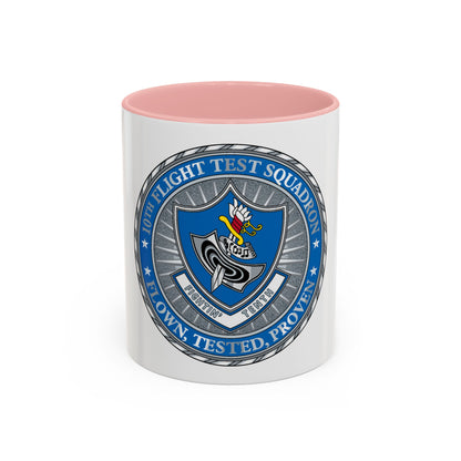 10th Flight Test Sq (U.S. Air Force) Accent Coffee Mug