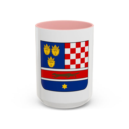 Coat of arms of Croatia (State of Slovenes, Croats and Serbs) - Accent Coffee Mug