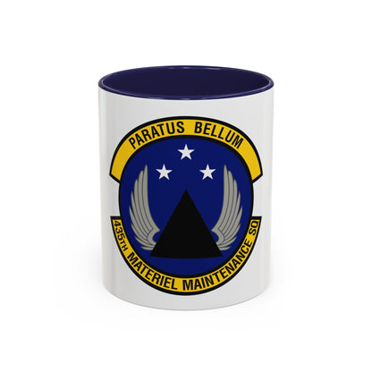 435th Materiel Maintenance Squadron (U.S. Air Force) Accent Coffee Mug