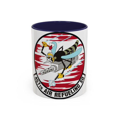 457th Air Refueling Squadron (U.S. Air Force) Accent Coffee Mug