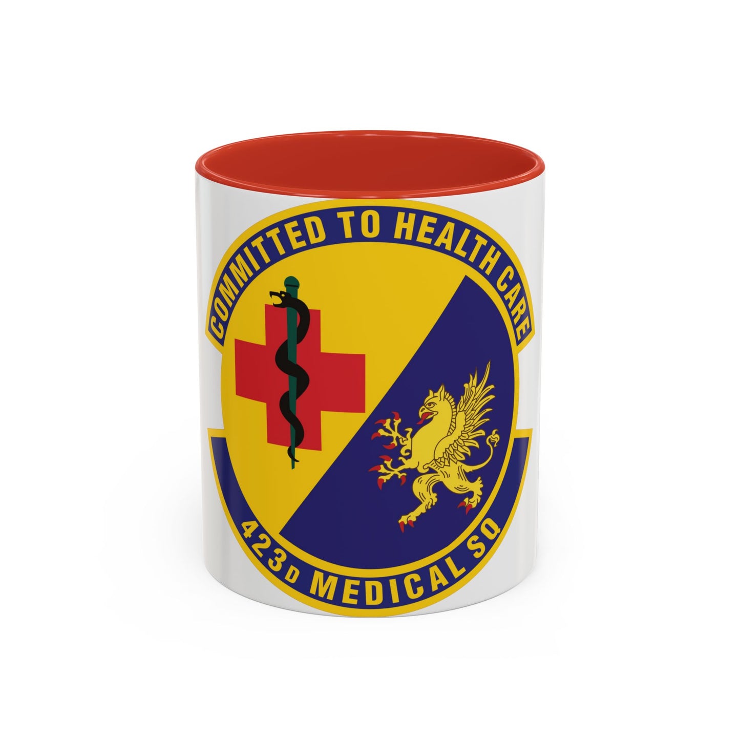 423d Medical Squadron (U.S. Air Force) Accent Coffee Mug