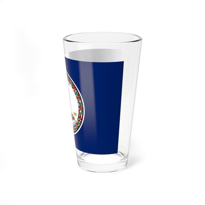 Flag of Virginia (United States) Pint Glass 16oz