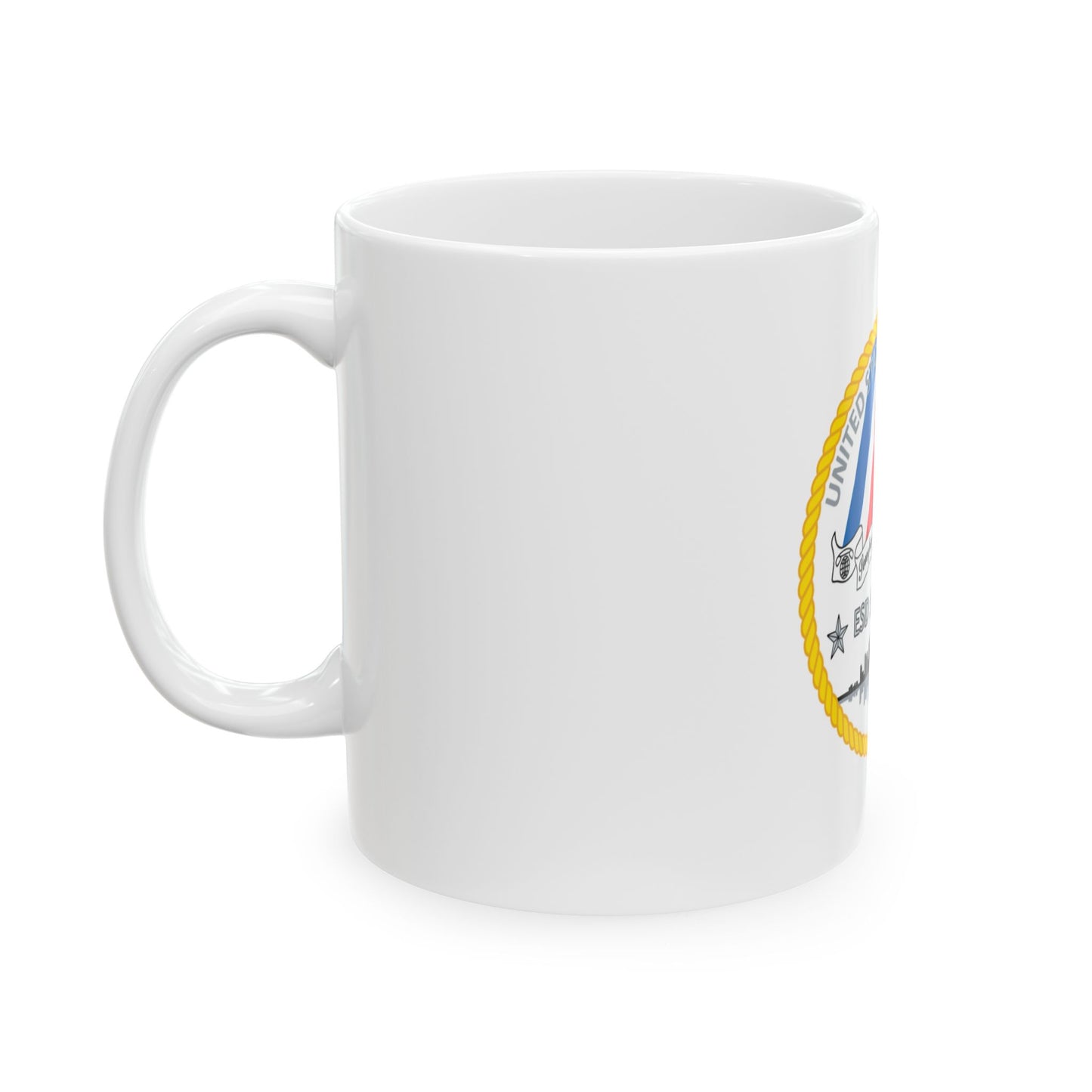 USCG ESD San Diego (U.S. Coast Guard) White Coffee Mug