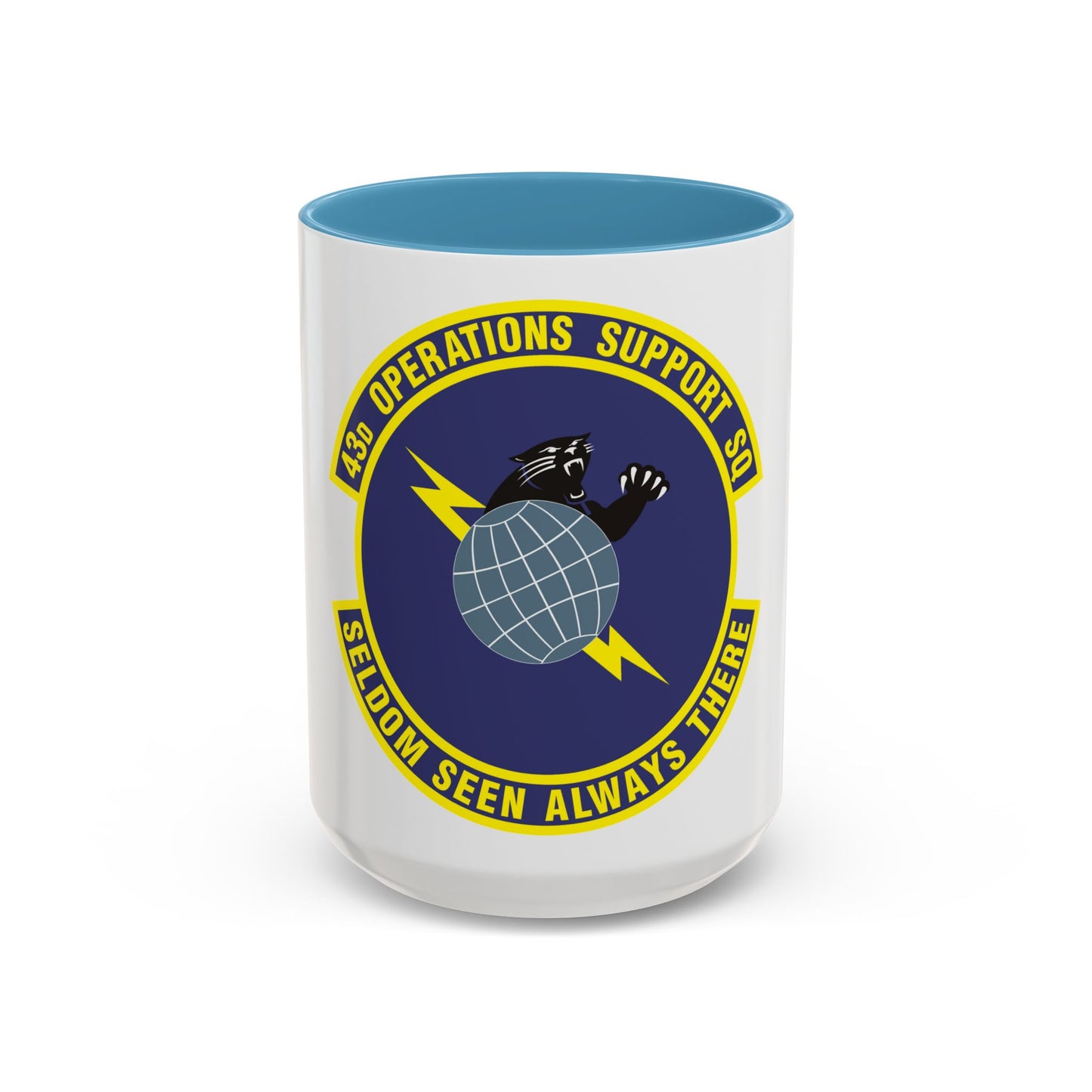 43d Operations Support Squadron (U.S. Air Force) Accent Coffee Mug