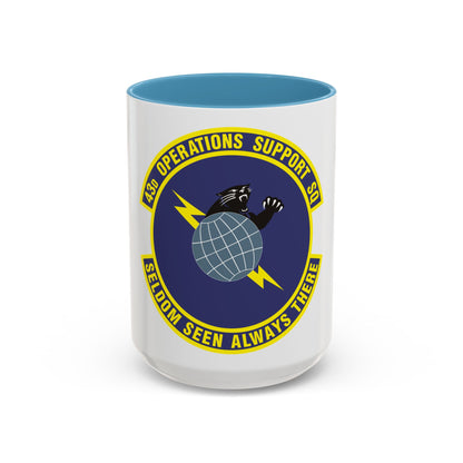 43d Operations Support Squadron (U.S. Air Force) Accent Coffee Mug