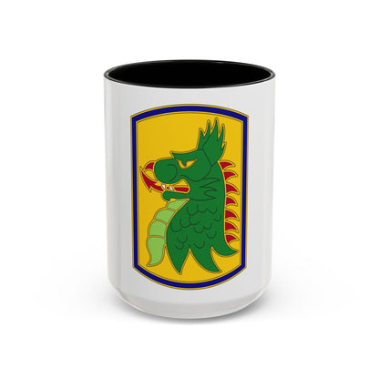 455 Chemical Brigade (U.S. Army) Accent Coffee Mug