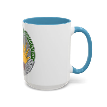 Regional Health Command Central (U.S. Army) Accent Coffee Mug