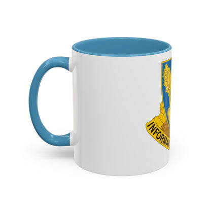 1st Military Intelligence Battalion (U.S. Army) Accent Coffee Mug