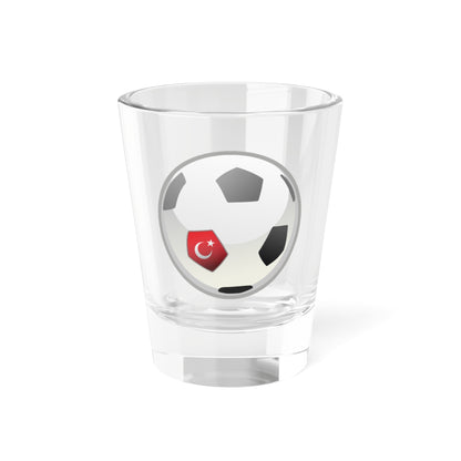 Turkish football (Turkey) Shot Glass 1.5oz