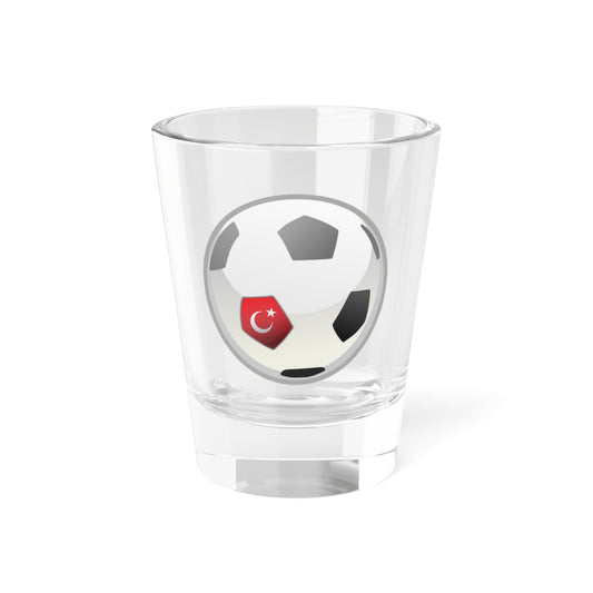 Turkish football (Turkey) Shot Glass 1.5oz