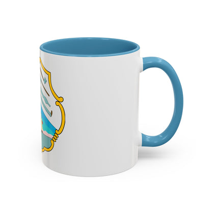 Coat of arms of British Honduras (1819-1907) - Accent Coffee Mug