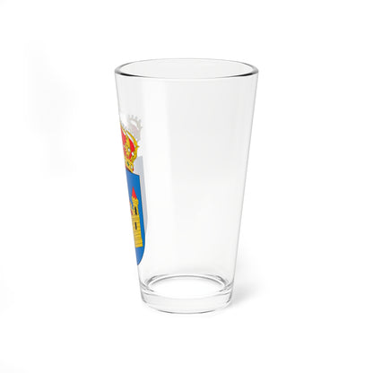 Escudo de Autilla del Pino (Spain) (Coat of Arms) Pint Glass 16oz