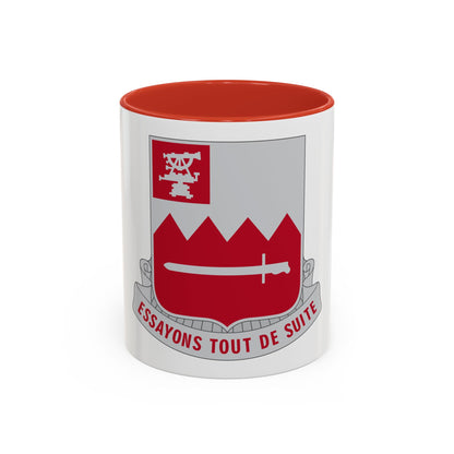 397 Engineer Battalion (U.S. Army) Accent Coffee Mug