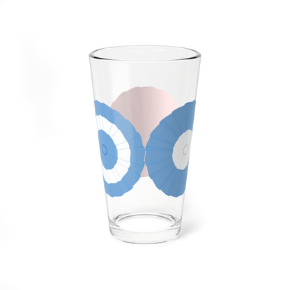 Cockades of Argentina (Argentina) (Coat of Arms) Pint Glass 16oz