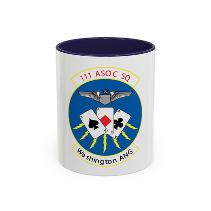 111 ASOC Sq Washington ANG (U.S. Air Force) Accent Coffee Mug