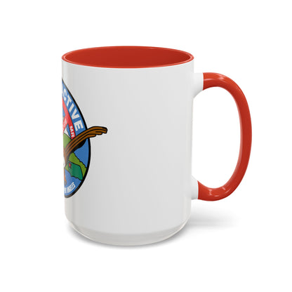 USCGC Active WMEC 618 (U.S. Coast Guard) Accent Coffee Mug
