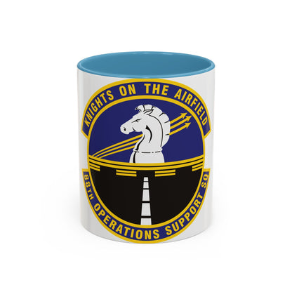 88th Operations Support Squadron (U.S. Air Force) Accent Coffee Mug