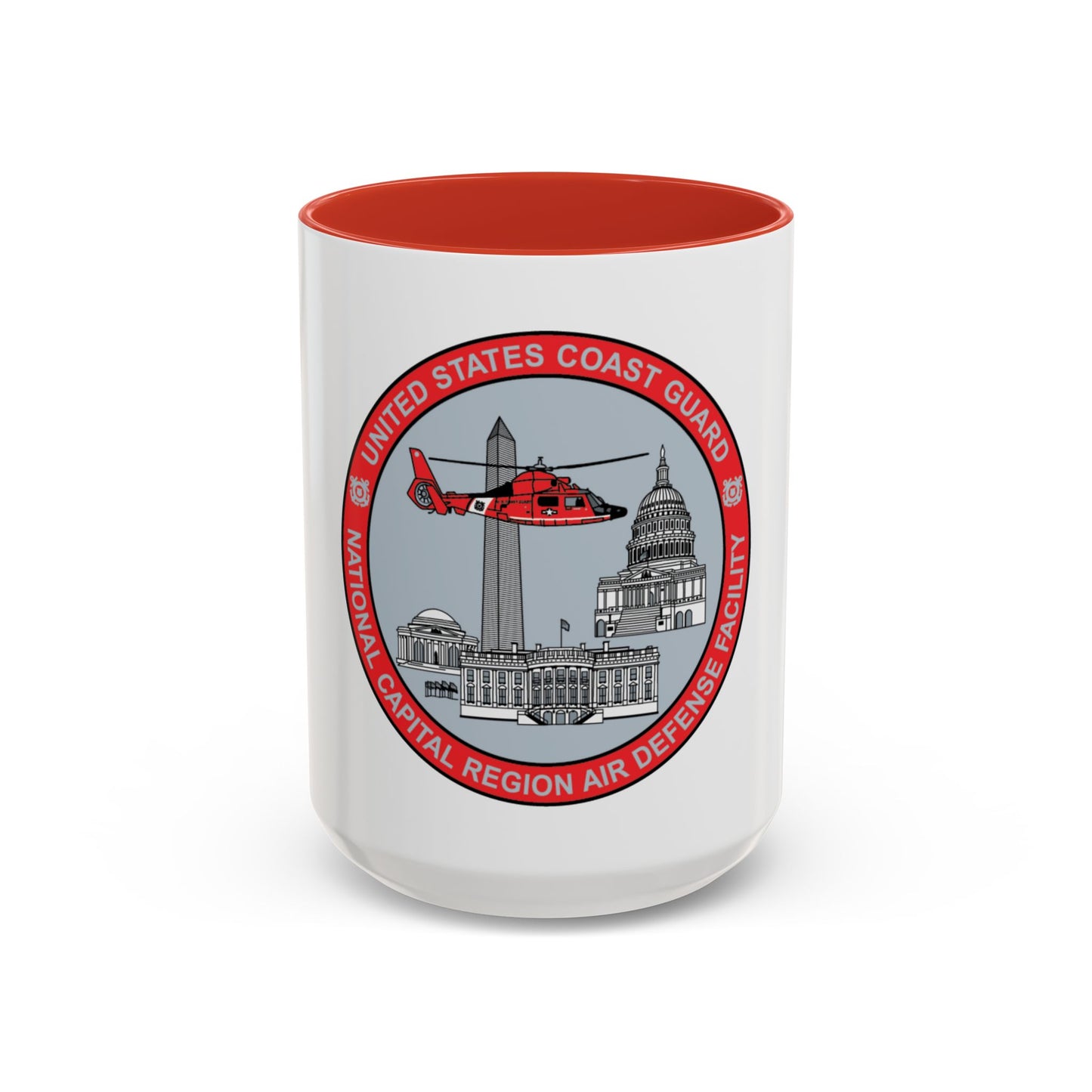 USCG NCR ADF   Nat'l Capital Reg Air Def Fac 2009 (U.S. Coast Guard) Accent Coffee Mug