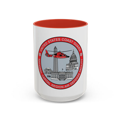 USCG NCR ADF   Nat'l Capital Reg Air Def Fac 2009 (U.S. Coast Guard) Accent Coffee Mug