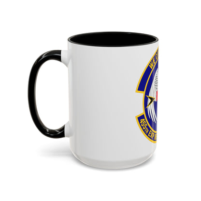 455th Expeditionary Medical Support Squadron (U.S. Air Force) Accent Coffee Mug