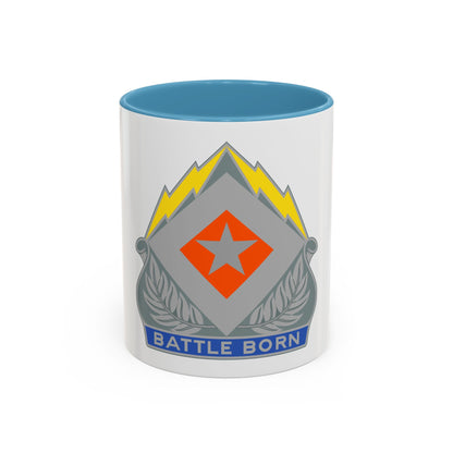 422 Signal Battalion (U.S. Army) Accent Coffee Mug