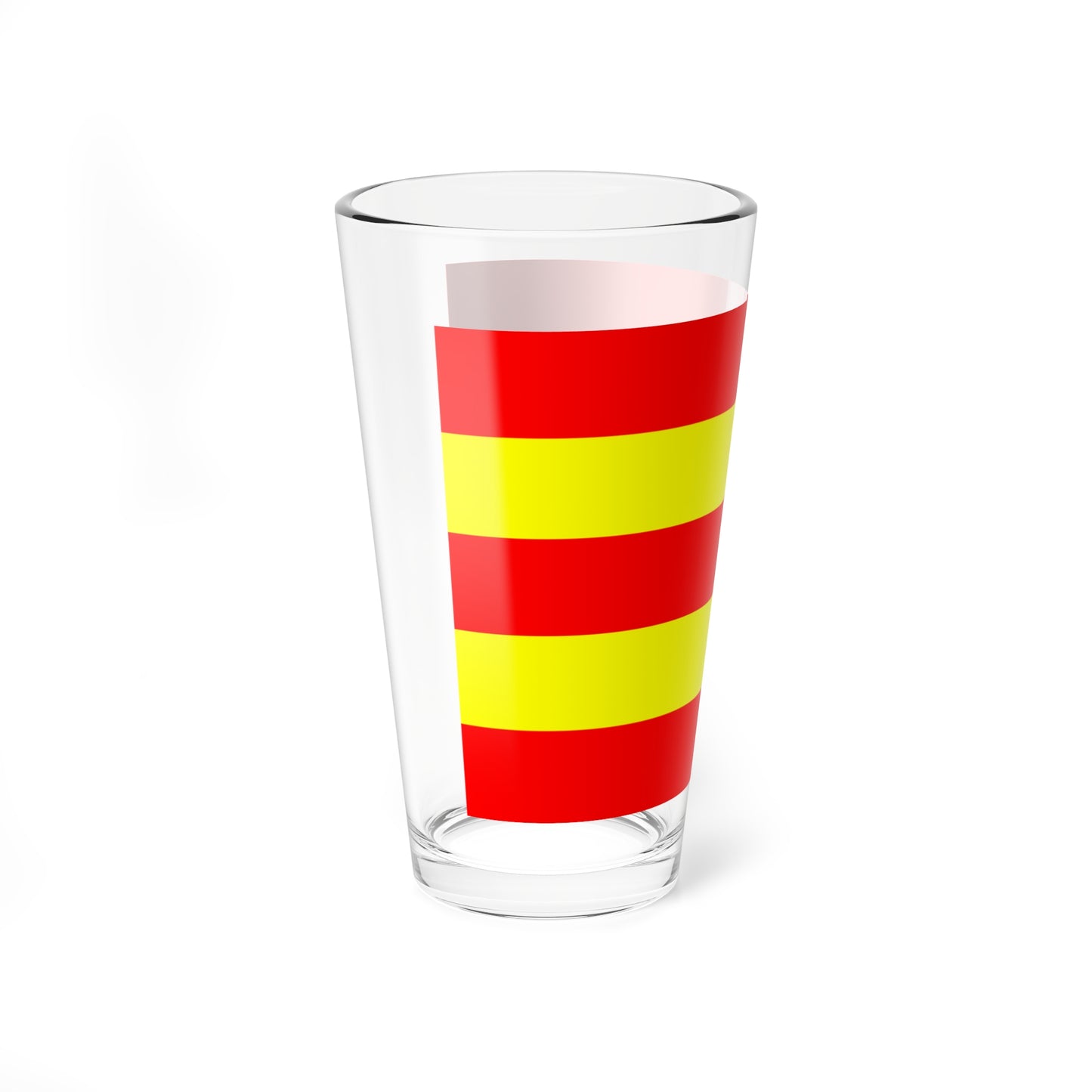 Flag of Avesnes-sur-Helpe (France) Pint Glass 16oz