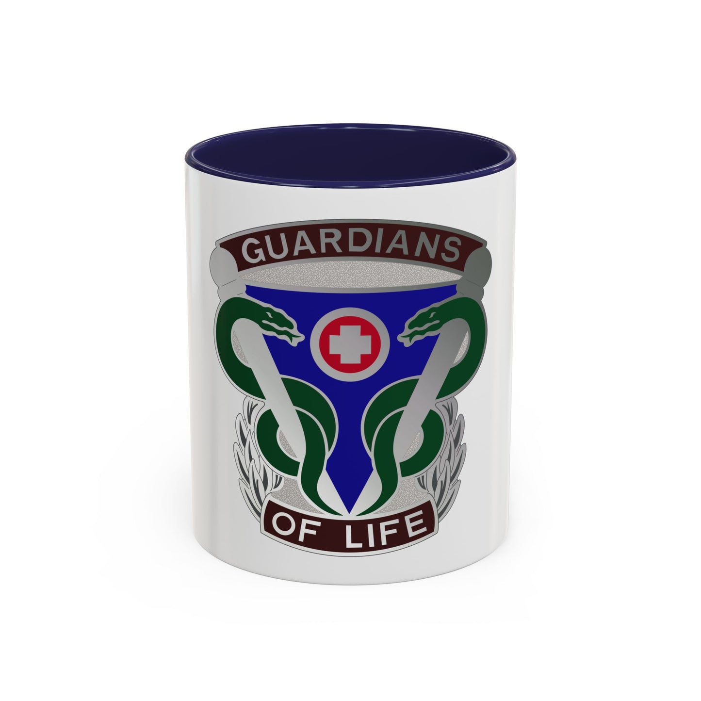 145 Surgical Hospital (U.S. Army) Accent Coffee Mug