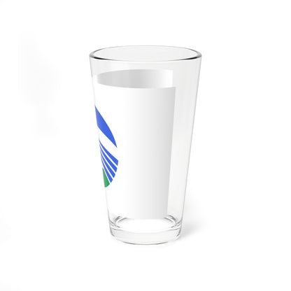 Flag of Sakata Yamagata (Japan) Pint Glass 16oz