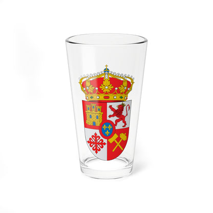 Escudo de Almadén (Spain) (Coat of Arms) Pint Glass 16oz
