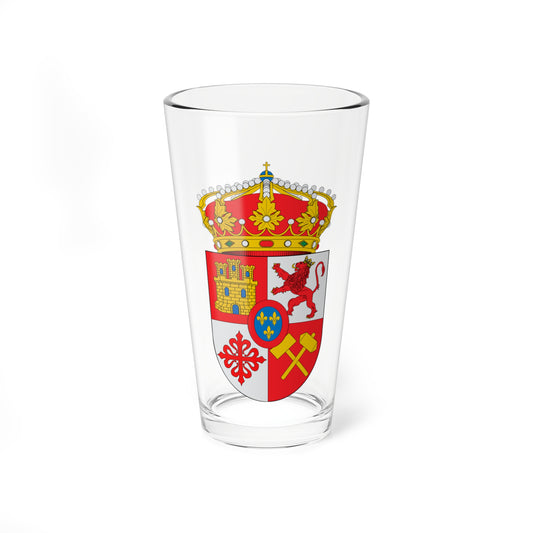 Escudo de Almadén (Spain) (Coat of Arms) Pint Glass 16oz