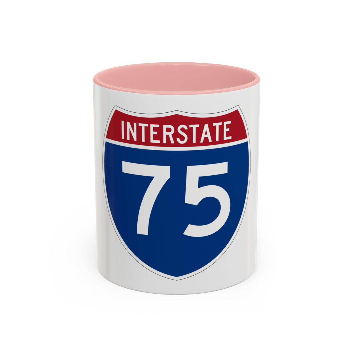 Interstate 75 (U.S. Highways) Accent Coffee Mug