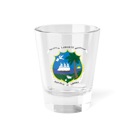 Coat of arms of Liberia - Shot Glass 1.5oz