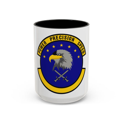 580 Software Engineering Squadron AFMC (U.S. Air Force) Accent Coffee Mug