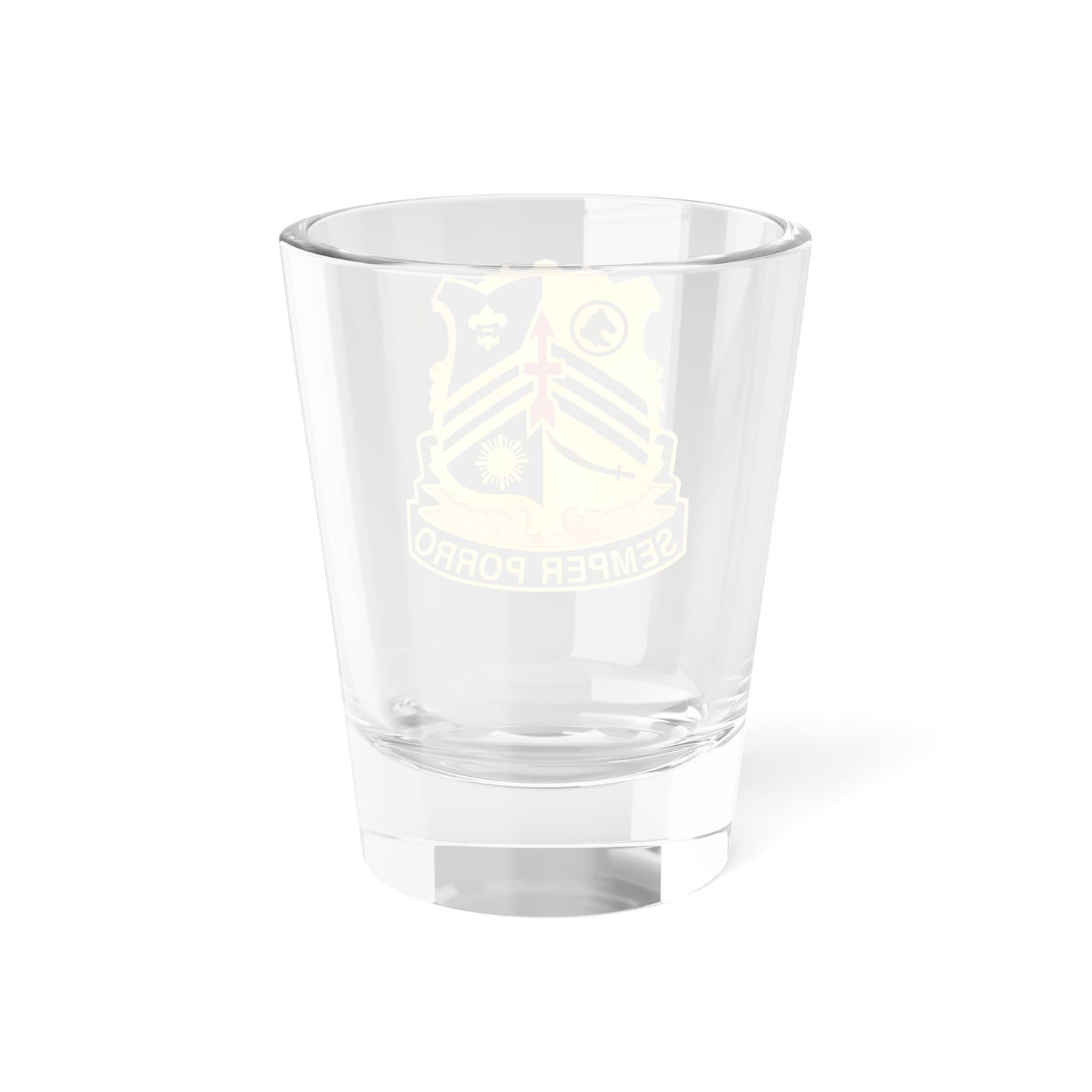 Verre à liqueur du 105e régiment de cavalerie (armée américaine) 1,5 oz