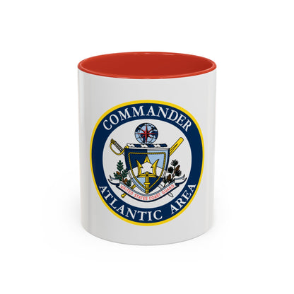 COMMANDER ATLANTIC AREA (U.S. Coast Guard) Accent Coffee Mug