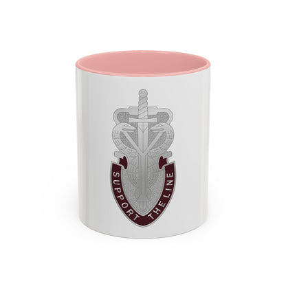 74 Medical Battalion (U.S. Army) Accent Coffee Mug