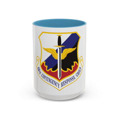 816th Contingency Response Group (U.S. Air Force) Accent Coffee Mug