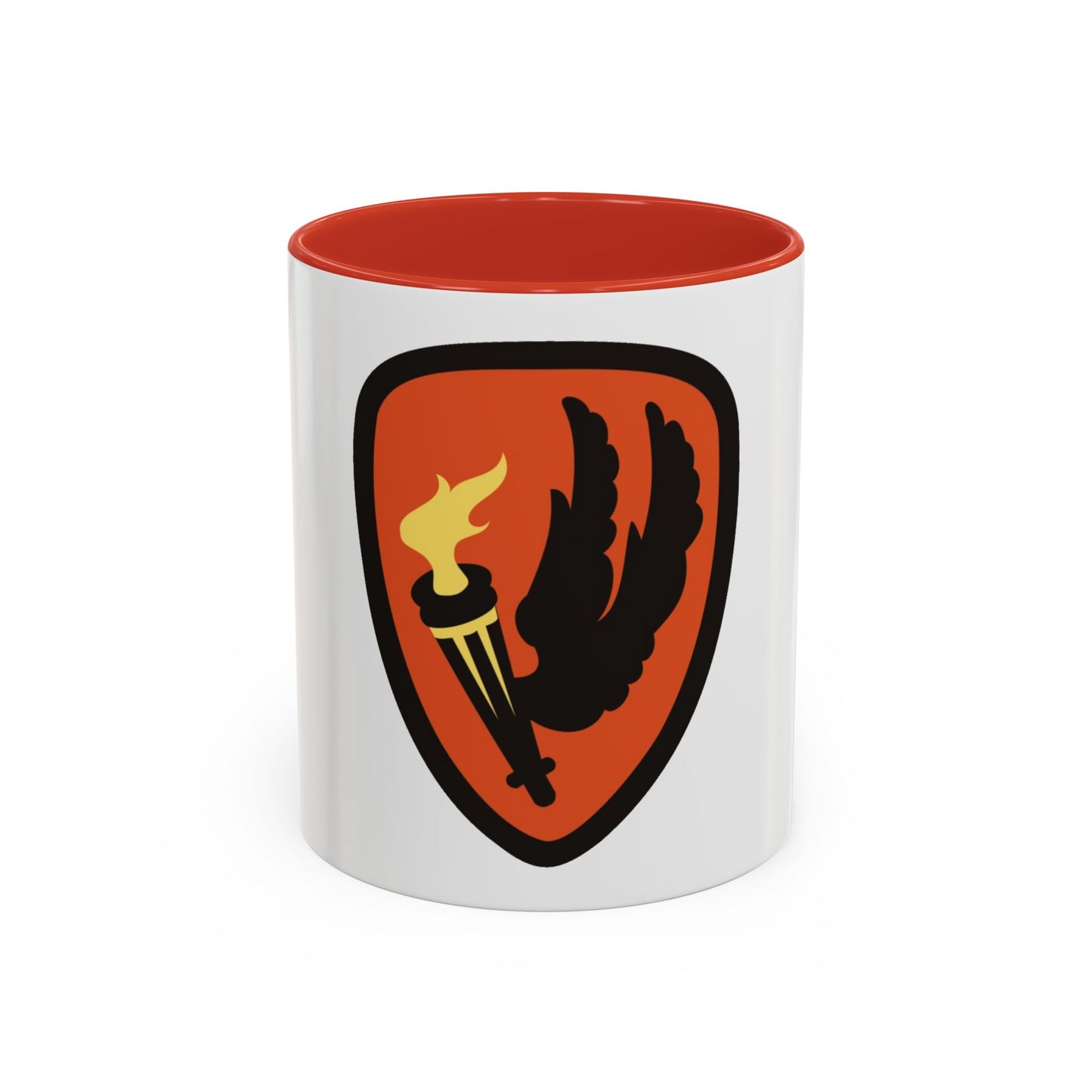 Aviation Center and School (U.S. Army) Accent Coffee Mug