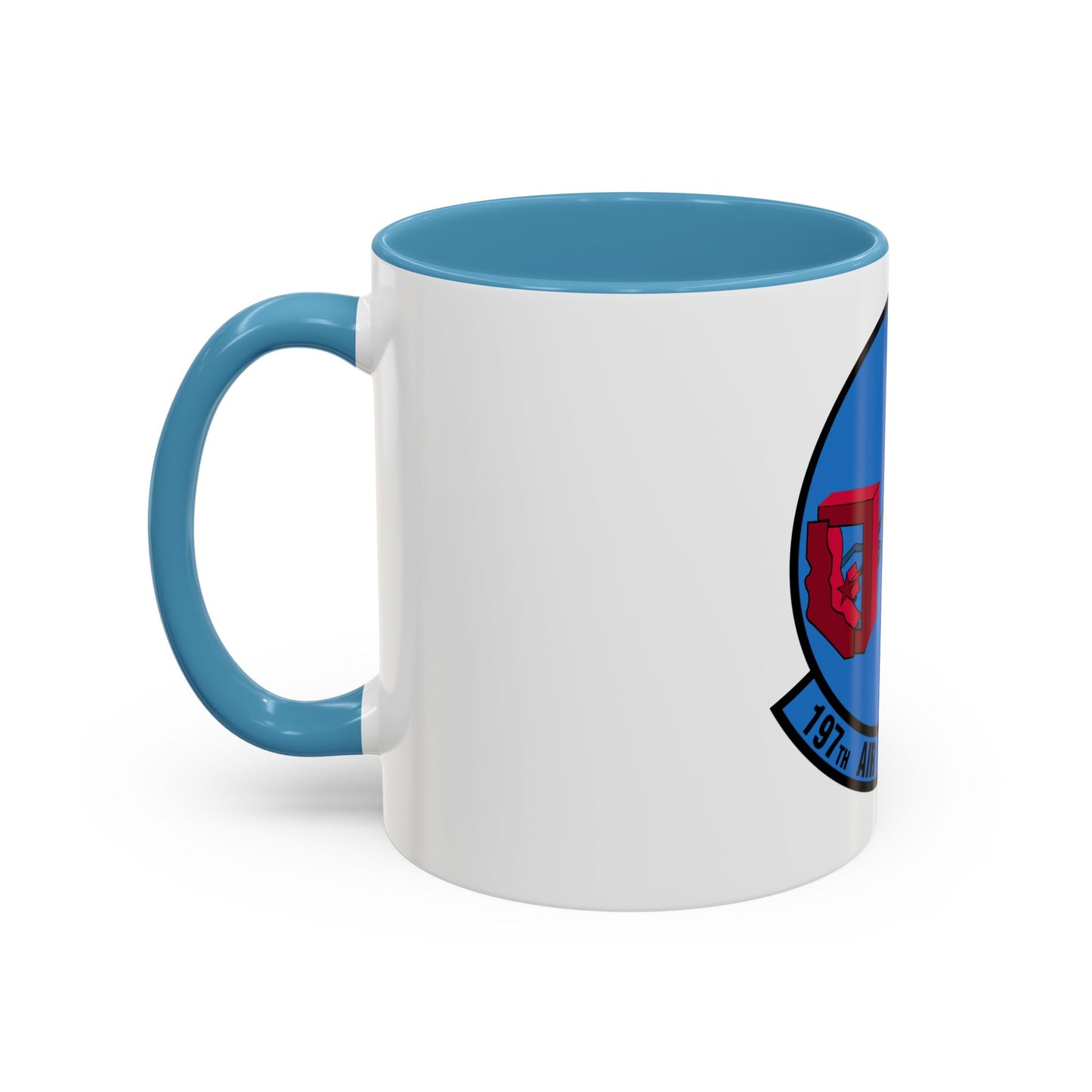 197 Air Refueling Squadron (U.S. Air Force) Accent Coffee Mug