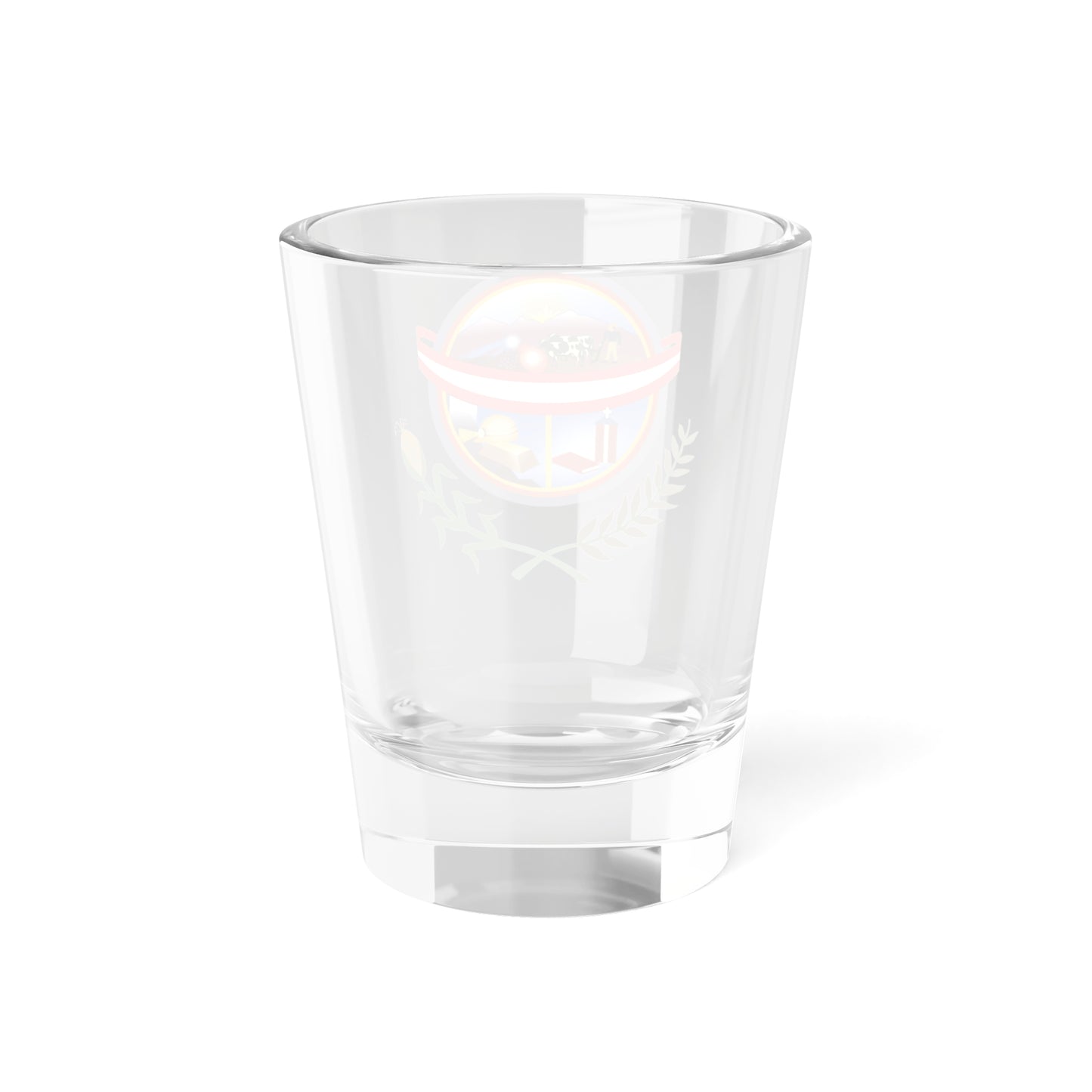 Escudo de Yanaquihua SVG (Peru) (Coat of Arms) Shot Glass 1.5oz