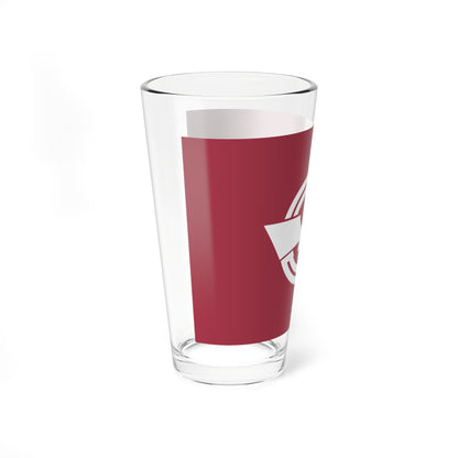 Flag of Ebina Kanagawa (Japan) Pint Glass 16oz