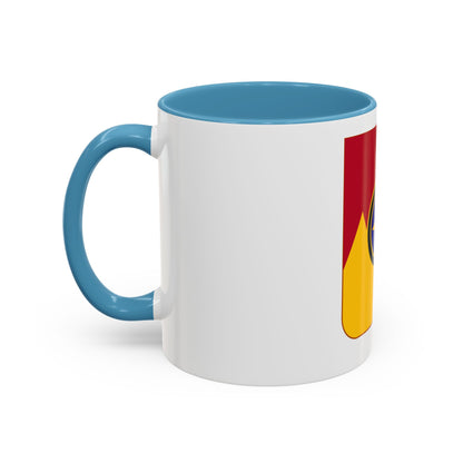 607th Armored Field Artillery Battalion v2 (U.S. Army) Accent Coffee Mug