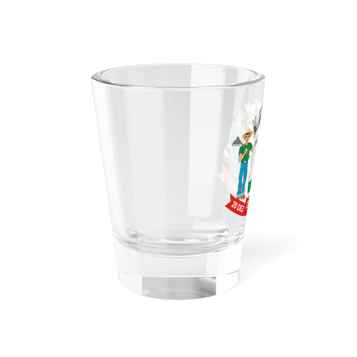 Brasao Caarapo MatoGrossodoSul Brasil (Brazil) (Coat of Arms) Shot Glass 1.5oz